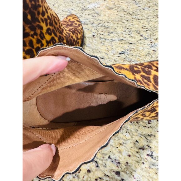 Coconuts By Matisse Adalyn Leopard Print Ankle Boots 8M Mobwife Coastal Cowgirl - Picture 6 of 12